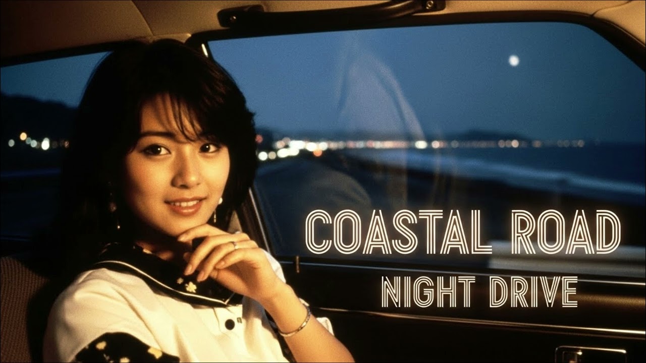 Coastal Road Night Drive – City Pop Mix
