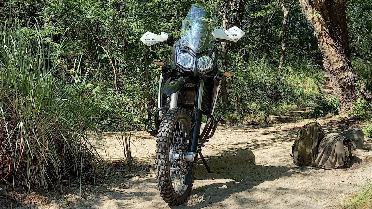 Primeros km en la nueva SMX 250 Adventure! (voge - loncin)