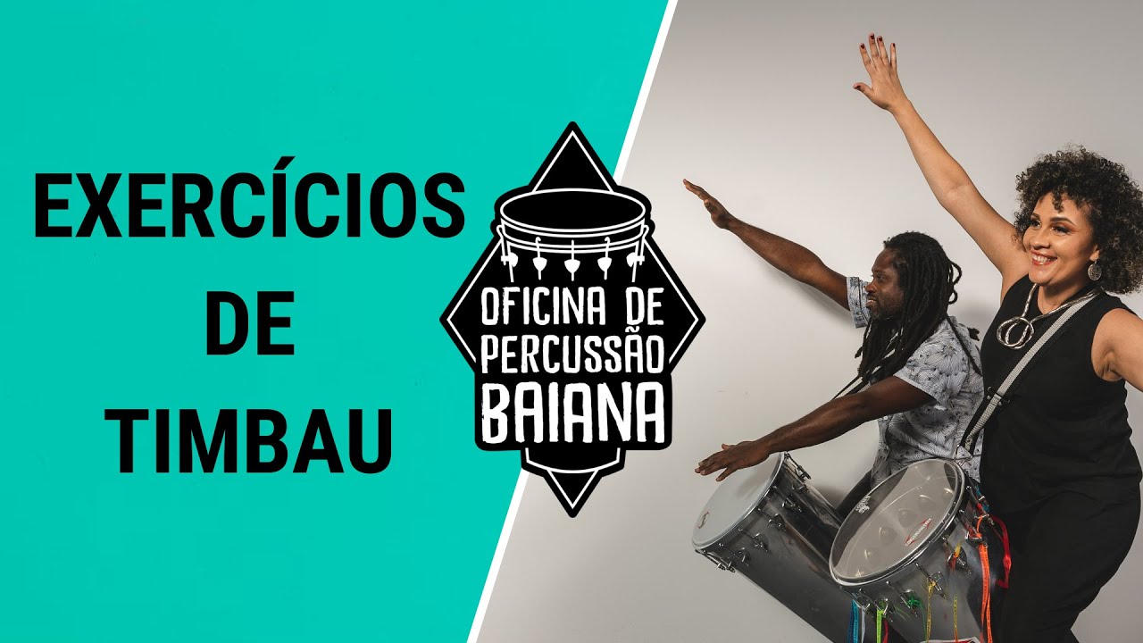 EXERCÍCIO DE TIMBAU PARA INICIANTES | Lenynha Oliveira e Rudson Daniel