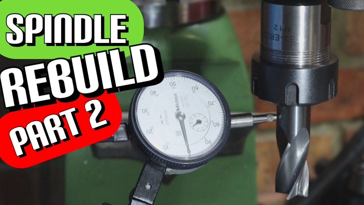 Replacing Spindle bearings on a Mill Part 2