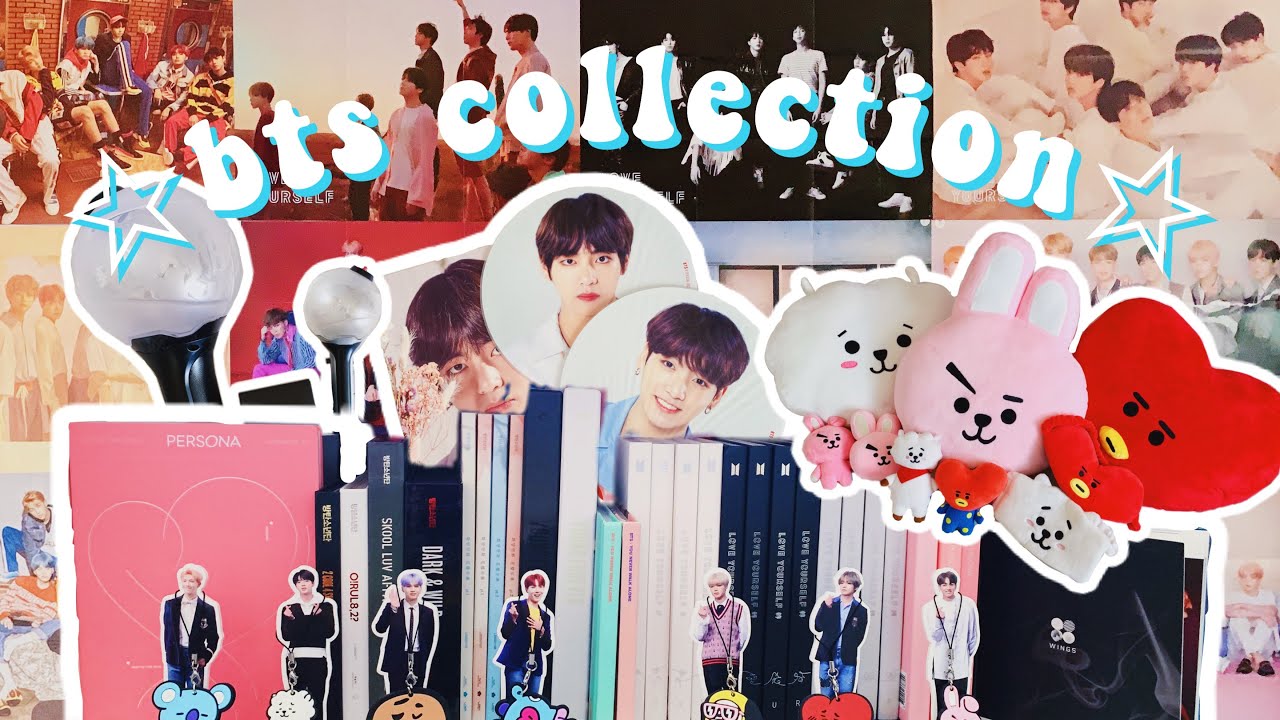 ♡ my bts collection ♡ - (albums, merch, photocards)