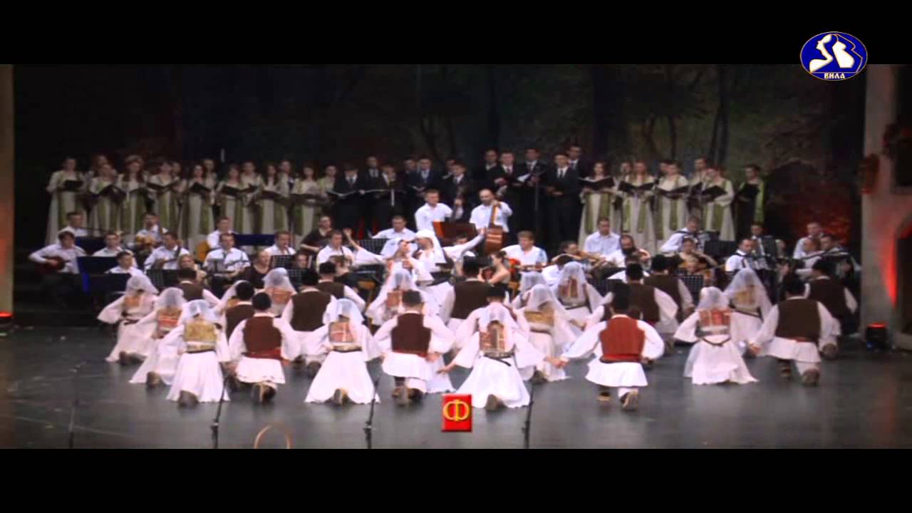 Ansambl VILA / Folk dance group VILA - Mokranjac: Sedma rukovet (premijera - SNP, 22.06.2013.)