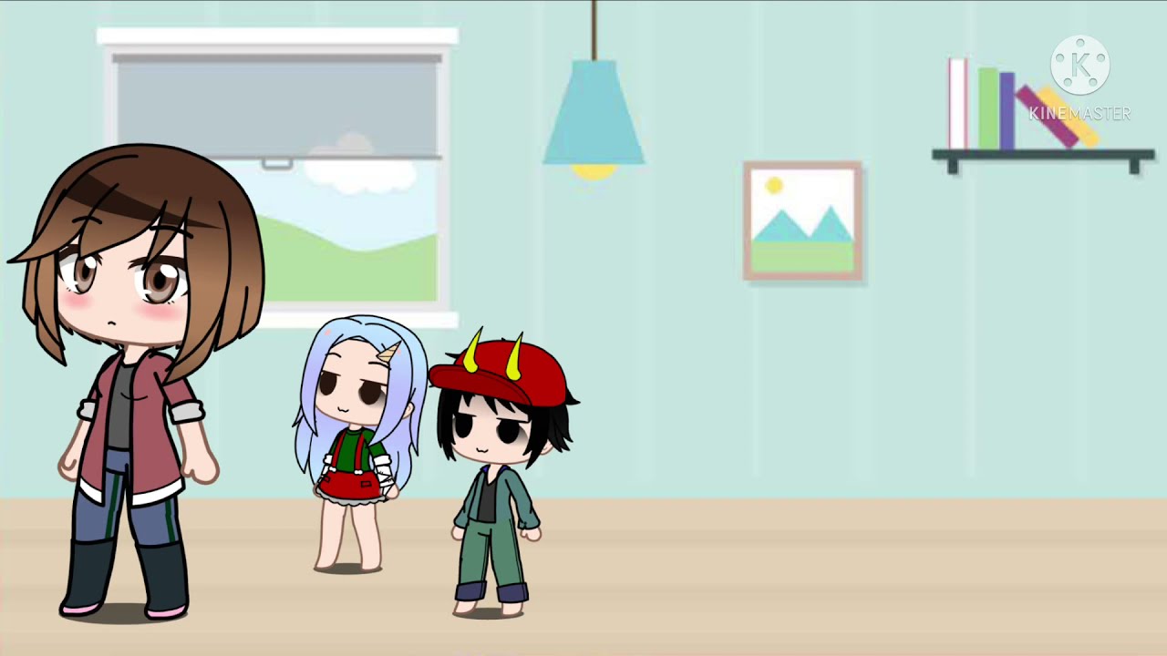 Eri and Kota being siblings | Gacha club mha | father izuku au