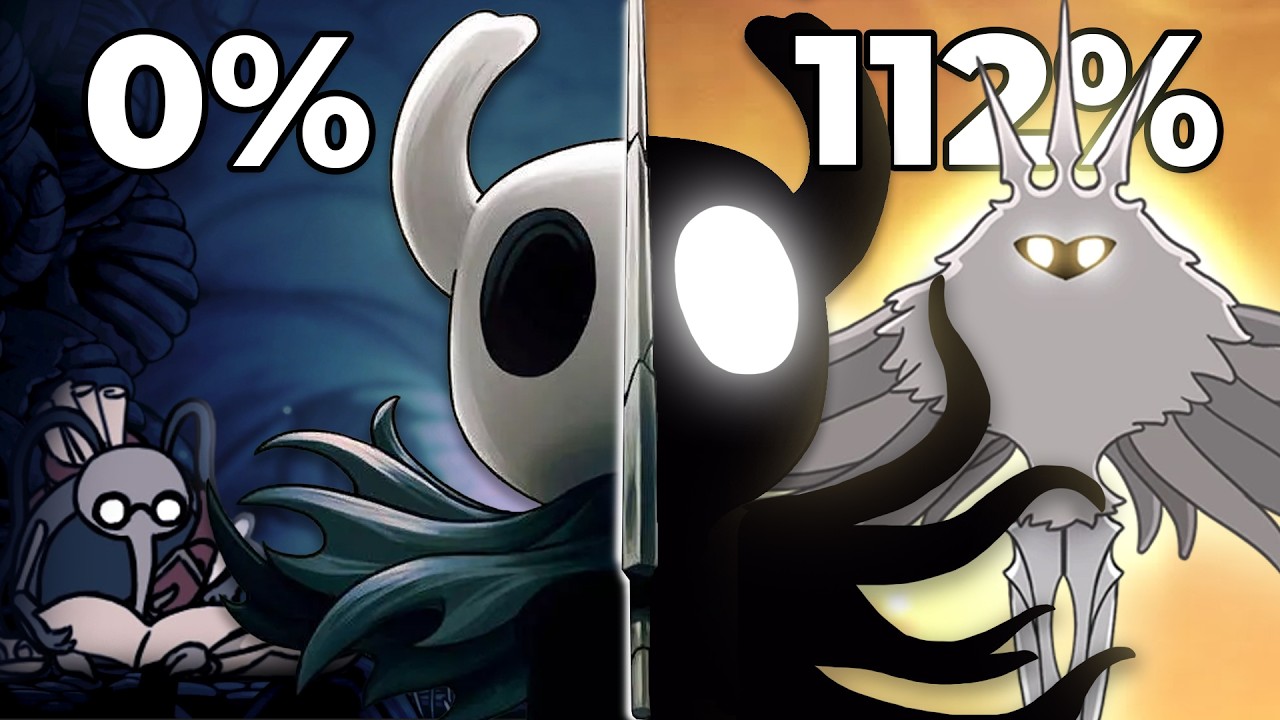 Я никогда не играл в Hollow Knight, поэтому прошёл её на 112%