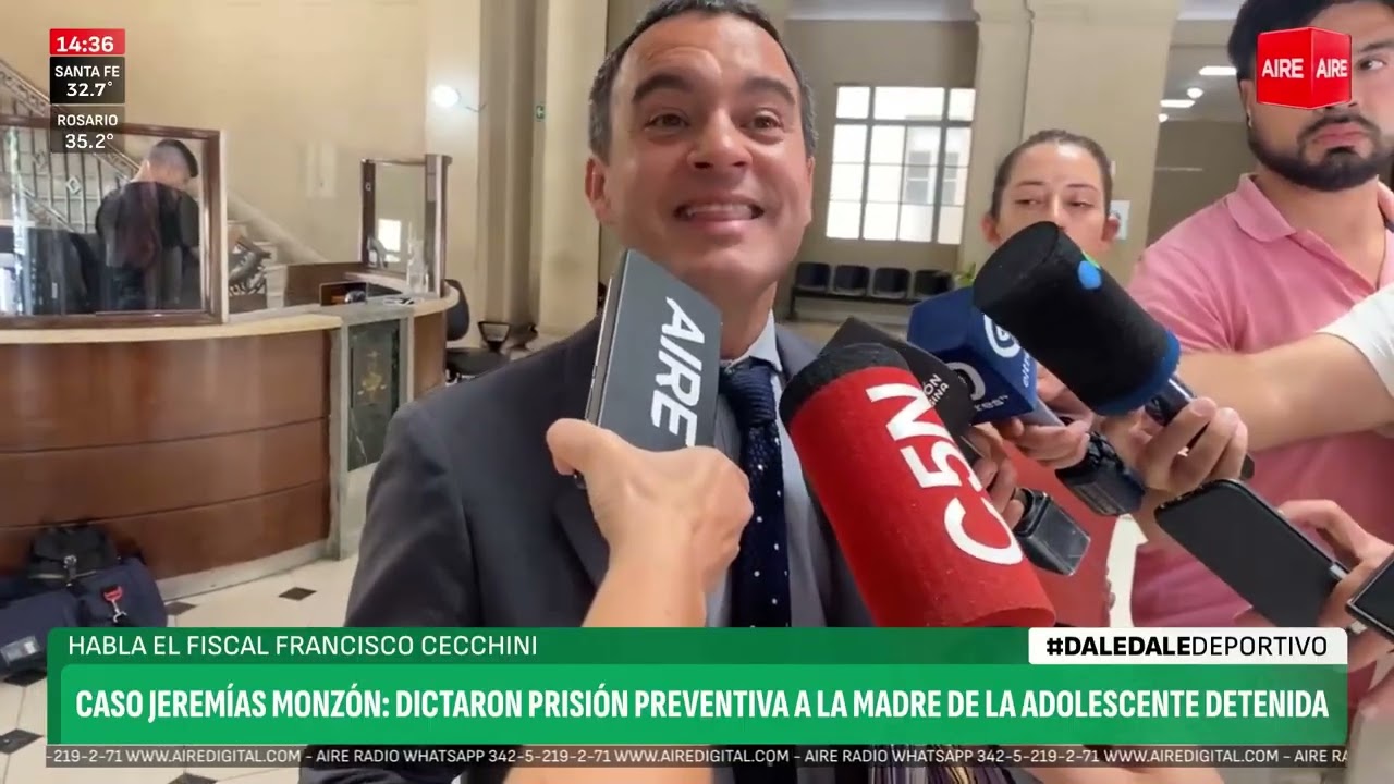 Crimen de Jeremías Monzón: el fiscal explicó por qué la madre de la menor quedó presa