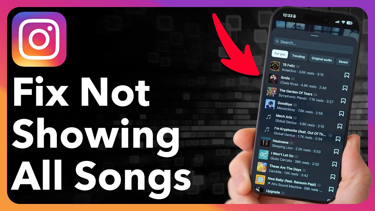 How To Fix Instagram Music Not Showing All Songs