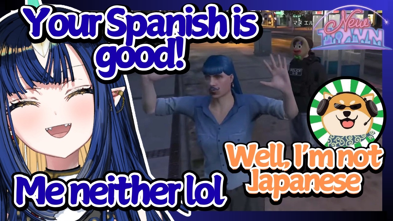 When Two Non-Japanese Streamers Met in Newtown Server 〖Ao Wuwu - V4Mirai English Sub〗