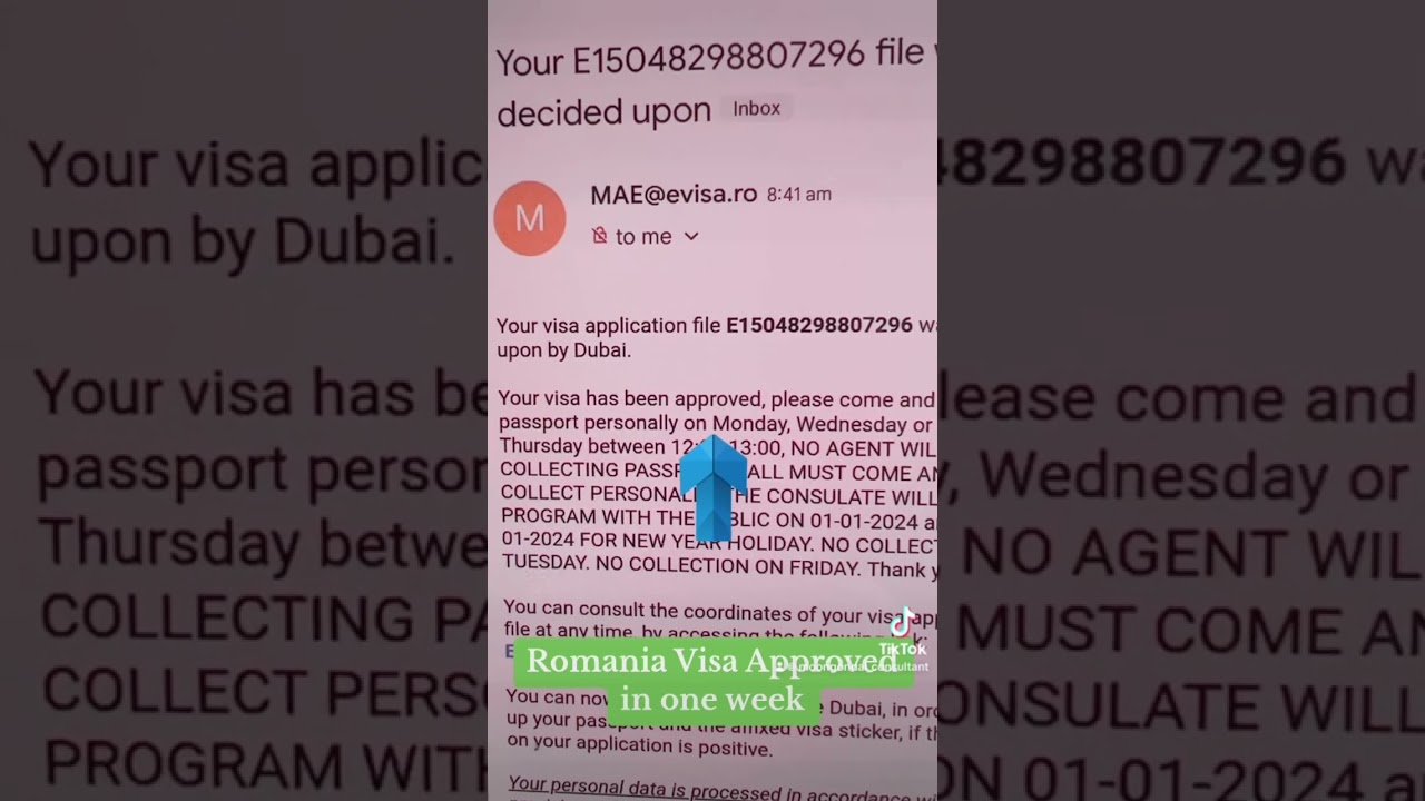 Romania visa approved | Today Romania new Update #howtoapplyvisa