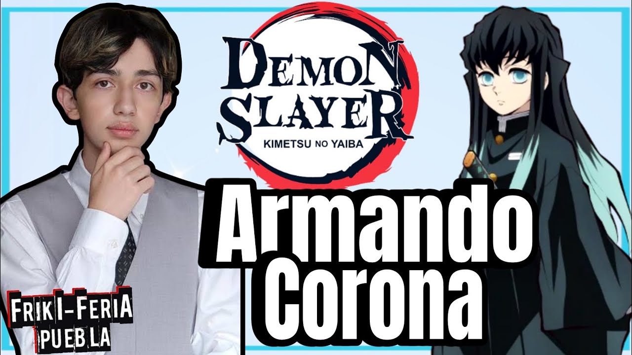 ARMANDO CORONA VOZ DE TOKITO DEMON SLAYER #demonslayer #kimetsunoyaiba #tokito