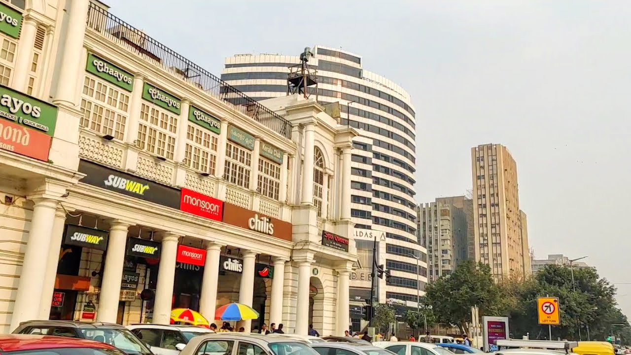 Delhi City Tour By Road - Mandi House to Connaught Place,  Modern School, Barakhamba Road