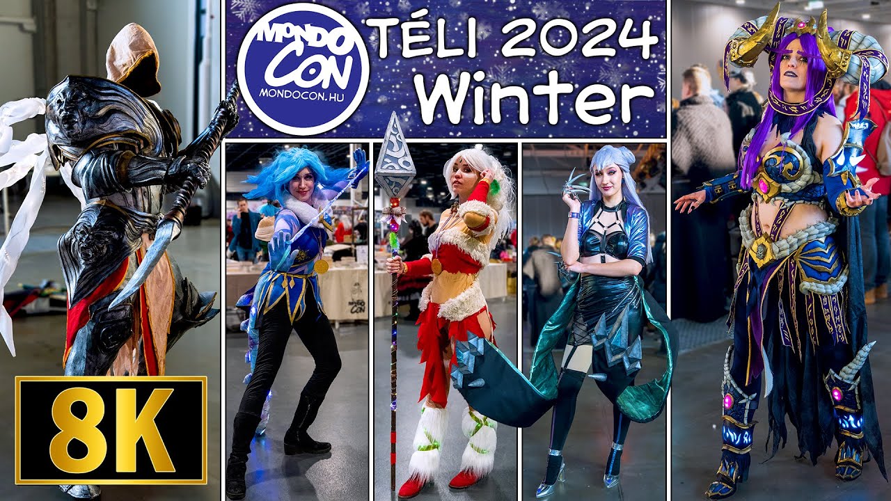 Téli MondoCon 2024 | Cosplay Music Video | 4K 8K HDR | HungExpo | Cosplay Hungary