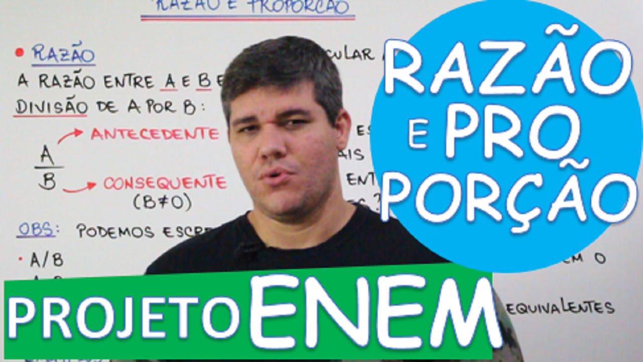 RAZÃO E PROPORÇÃO (1/21)