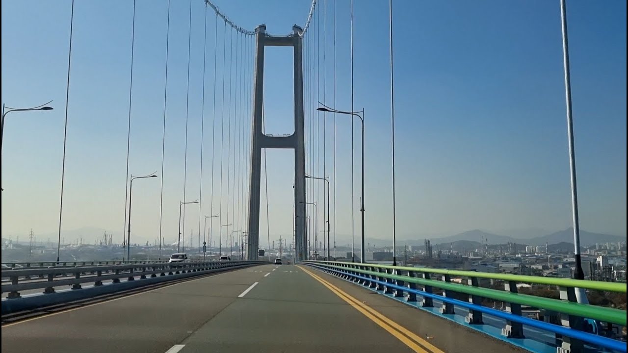 울산 대교터널 & 울산대교(蔚山 大橋隧道 & 蔚山大橋)