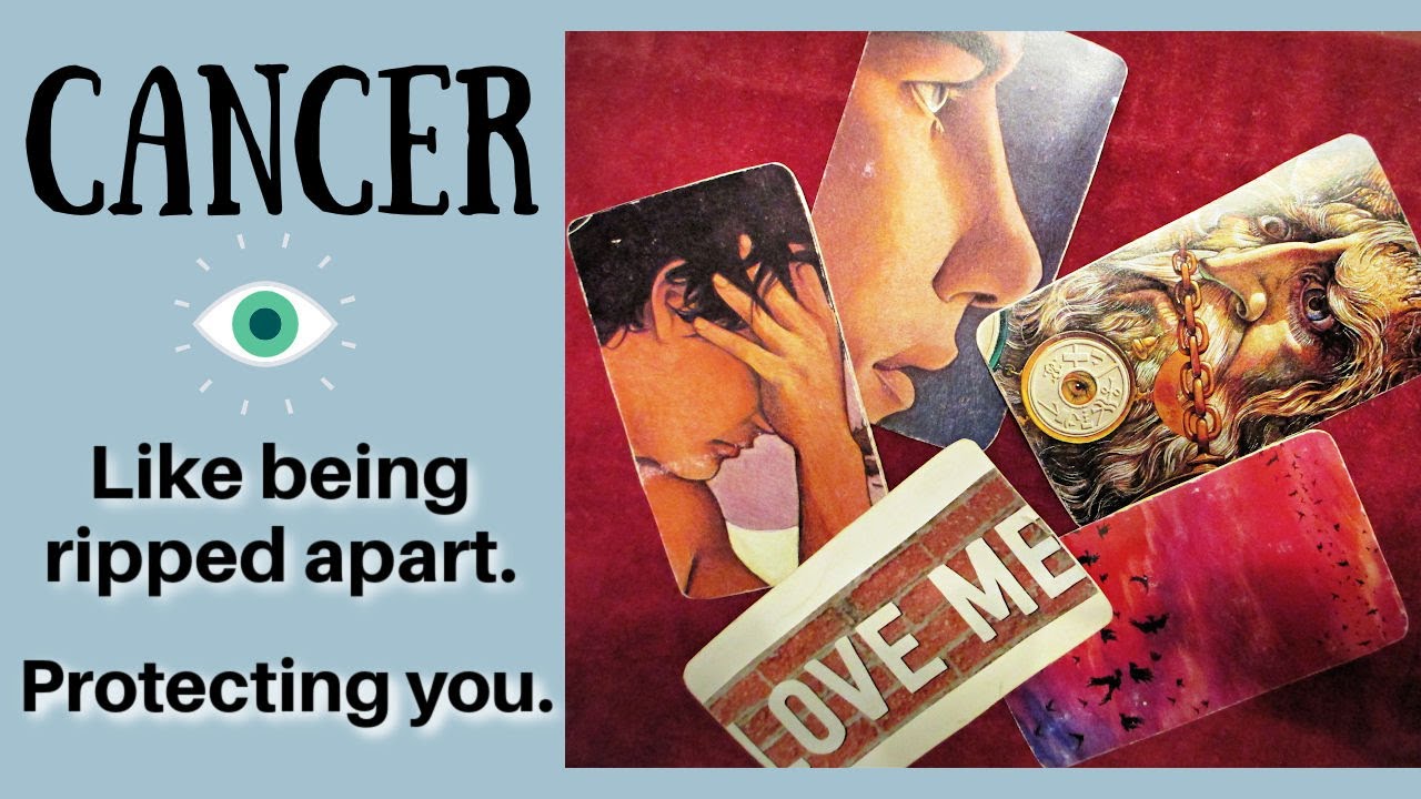 CANCER LATE NIGHT! Like they're being ripped apart, abuse aftermath.  Love Tarot