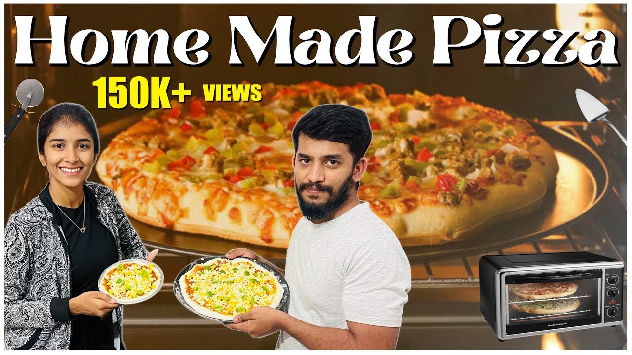 ಮನೆಯಲ್ಲೇ ಮಾಡಿದ Pizza 🍕 #nikhilnisha | Nikhil Nisha Vlogs