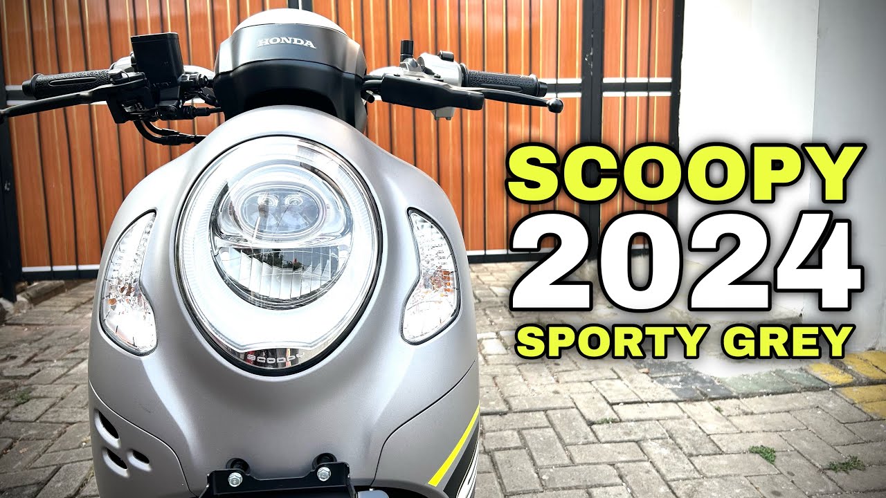 SCOOPY 2024 SPORTY GREY