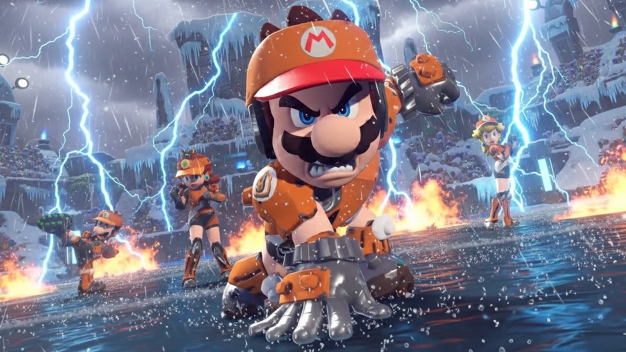 MARIO, LUIGI, PEACH, DAISY CUP BATTLES  - Mario Strikers Battle League