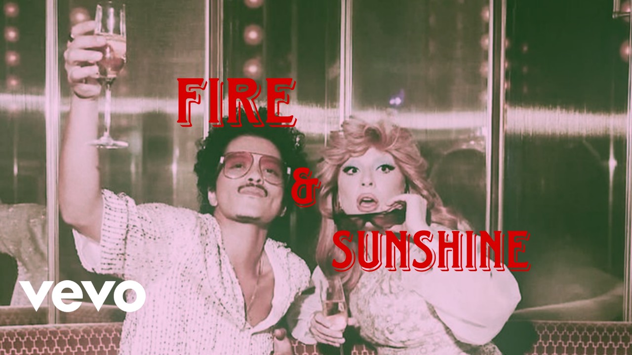 Bruno mars - Fire & Sunshine ft. Ladygaga  [Official Audio]