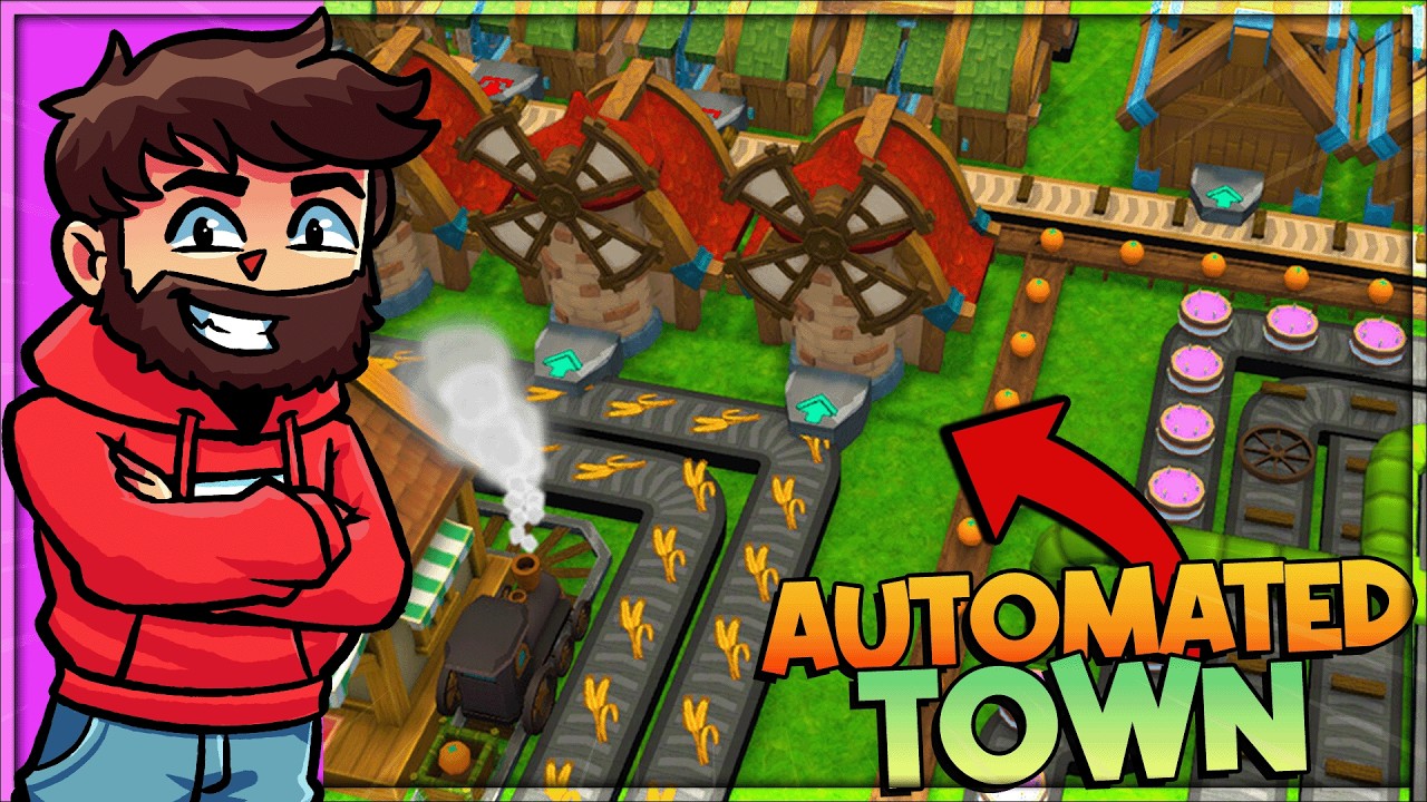 I Created an INSANE Automated Paradise in Factory Town 2