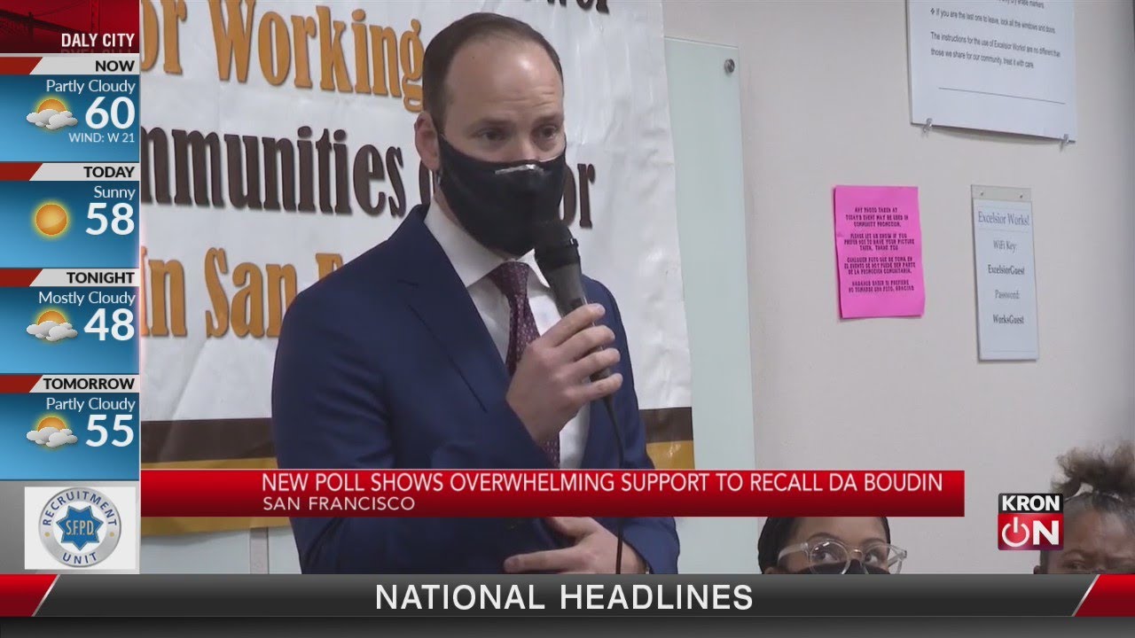 San Francisco District Attorney Chesa Boudin facing recall