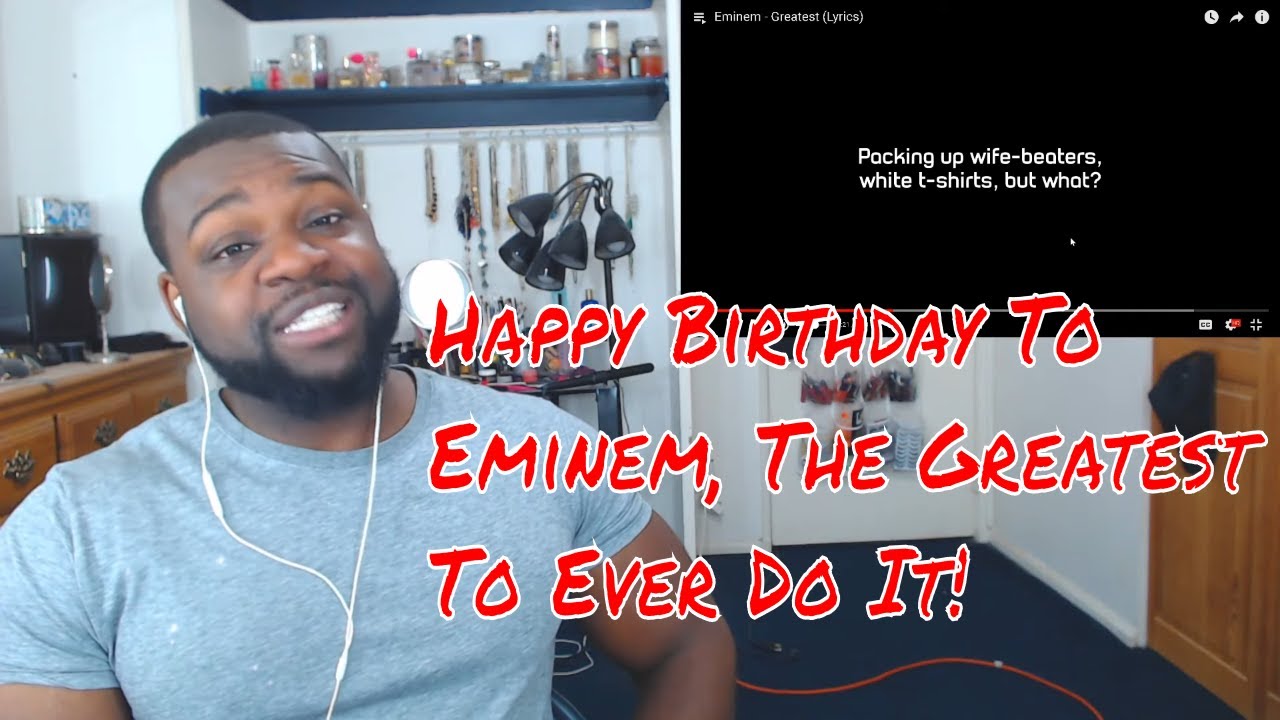 Eminem - Greatest | Reaction