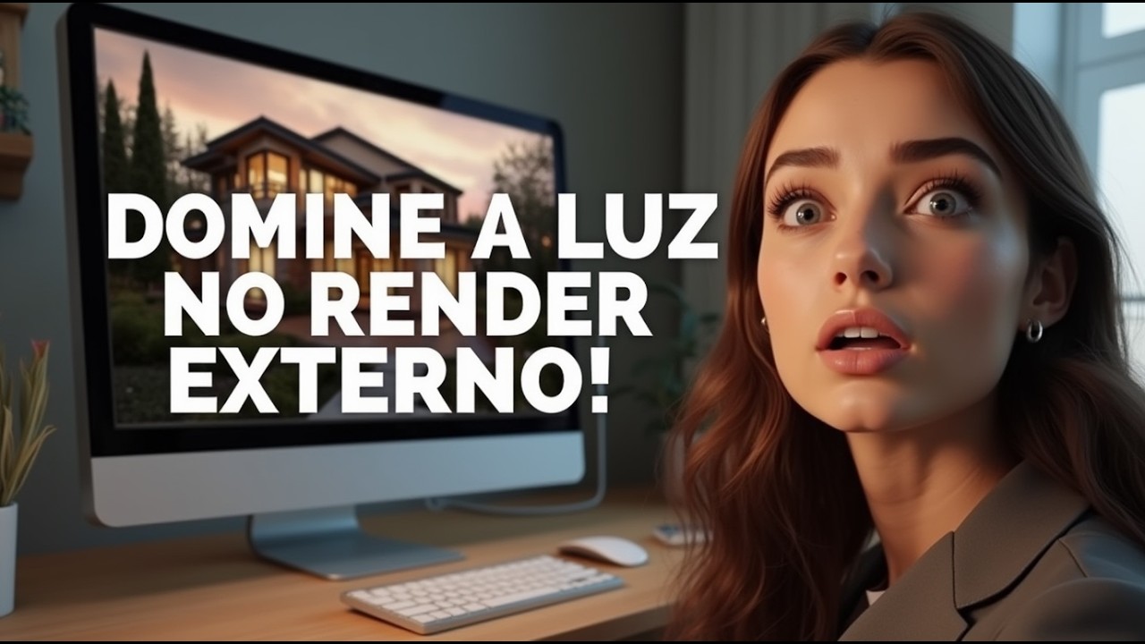 🌞#VRAY #SKP #VRAYSKP Iluminação exterior Perfeita sol no Render! Passo a Passo #Render #tutorial