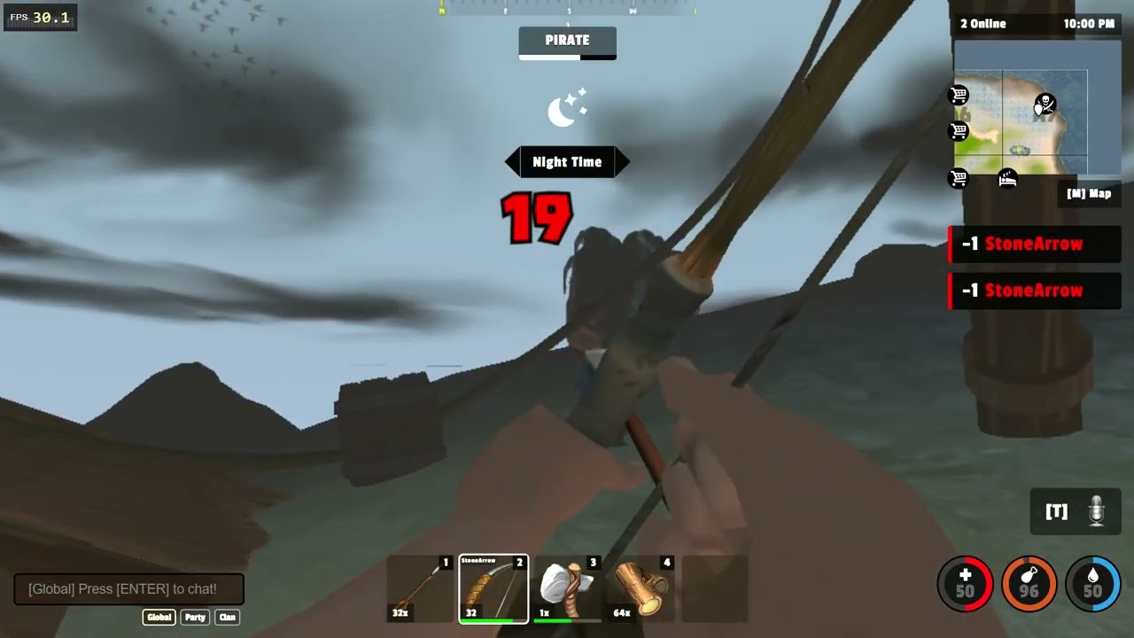 Tribals io   kill pirate ?