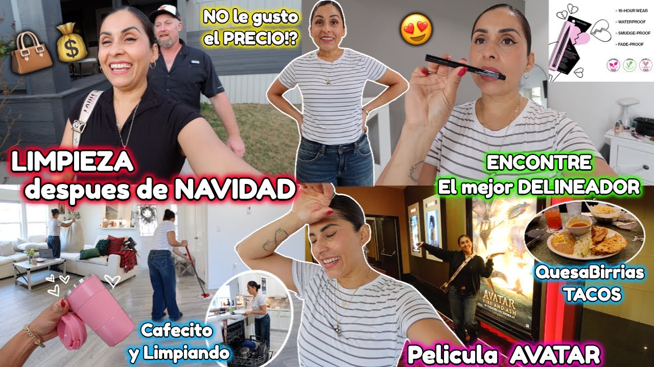 Buena Limpieza despu&eacute;s de LA NAVIDAD🥵🧹Lo que NO le gusto fue el PRECIO😁💰La Mejor PELICULA🧞&zwj;♂️🙌🏽😭