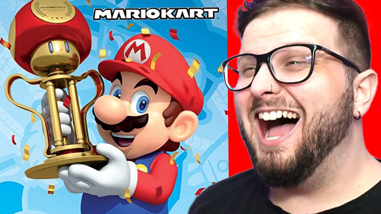 1º campeonato de mario kart dos colegas de trabalho | Mario Kart 8 [13]