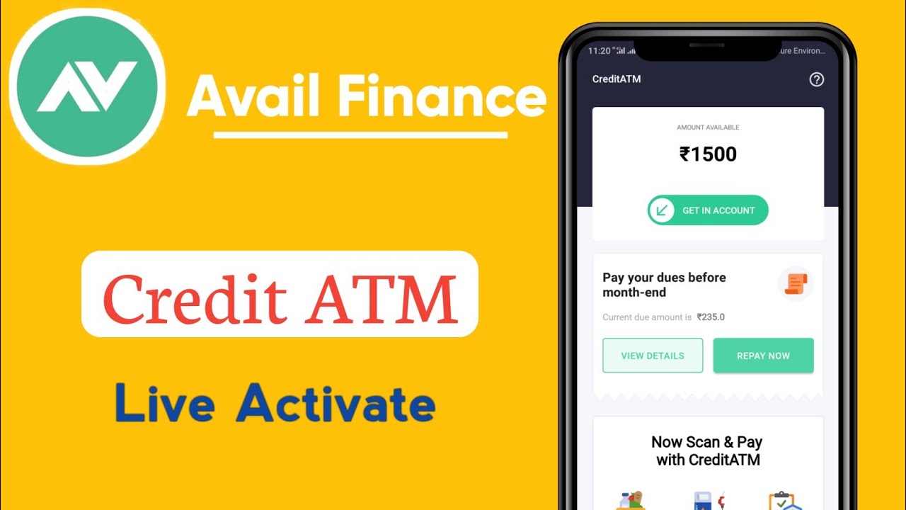 Avail Finance Credit ATM Apply | BNPL App | TGF