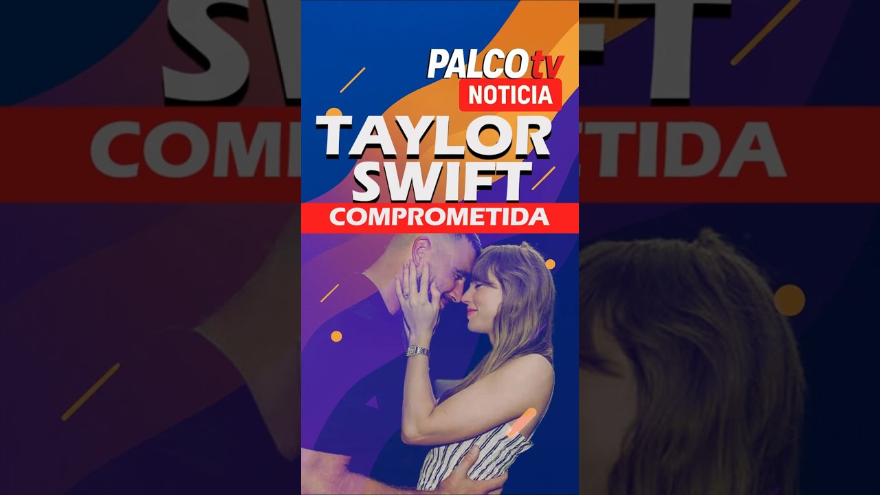 Taylor Swift sorprendi&oacute; al mundo &iexcl;Comprometida con Travis Kelce! 💍  Bonus Palco TV #palcotv