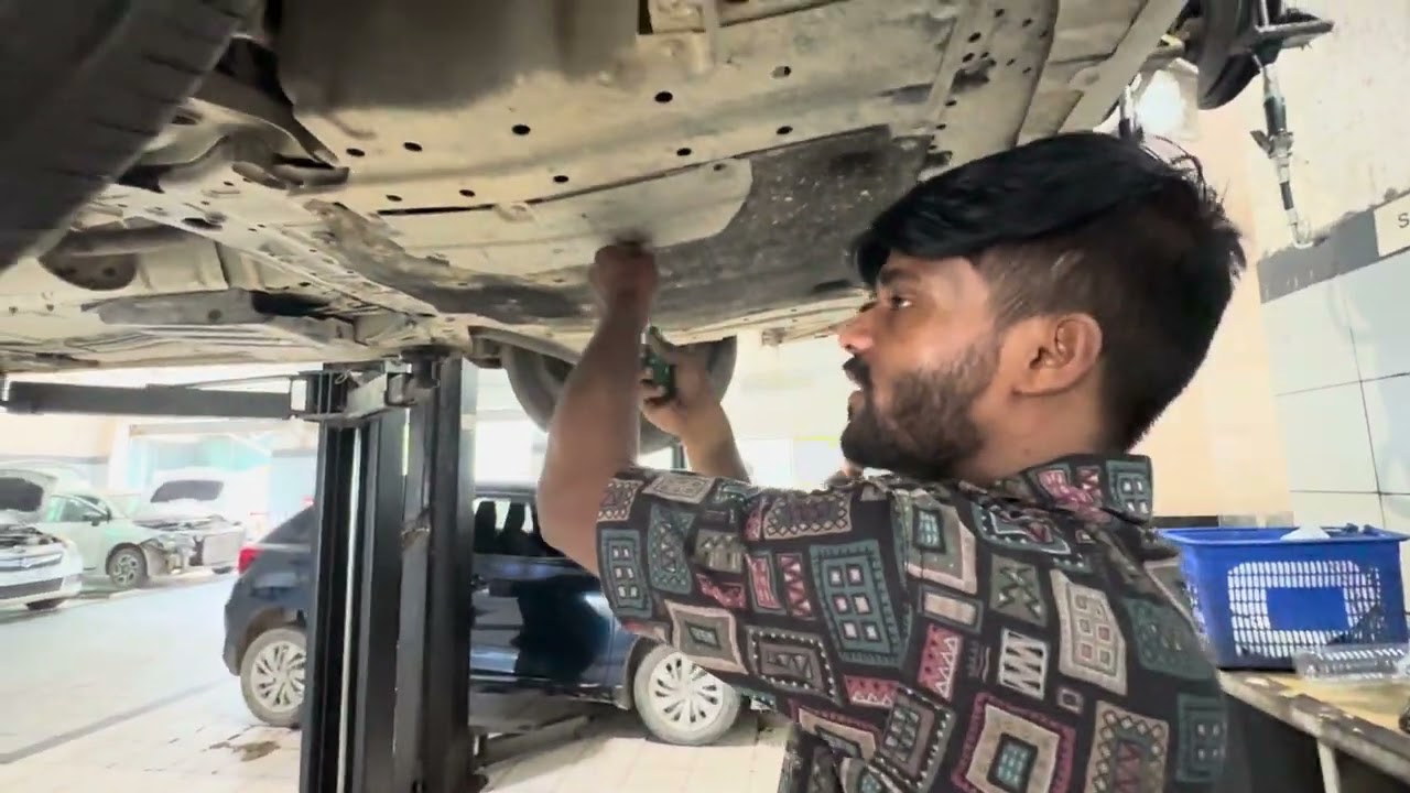 New fronx 1st service 10000km itni costly service #maruti #automobile #opcarpoint #service #suv