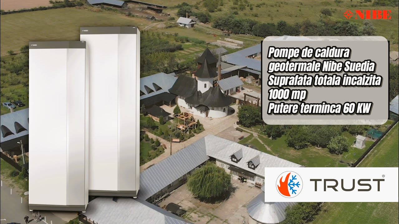 Pompe de caldura pentru Manastirea Boroaia