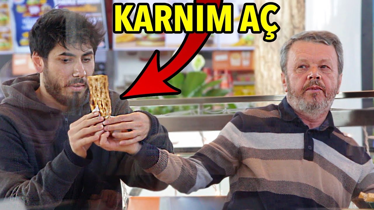 KARNI AÇ BİRİNE YARDIM EDER MİSİNİZ? SOSYAL DENEY