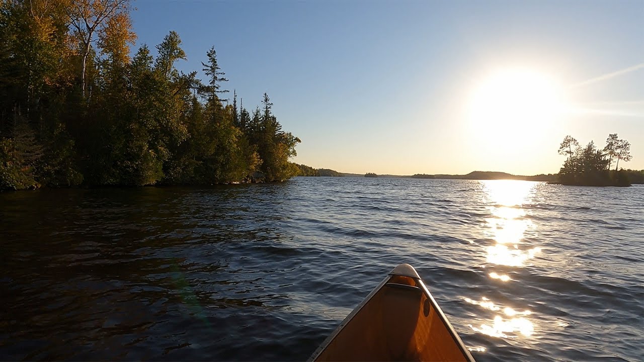Paddling - Moose Lake from Newfound Lake to the Entry Point 25 landing in the Boundary Waters (BWCA)