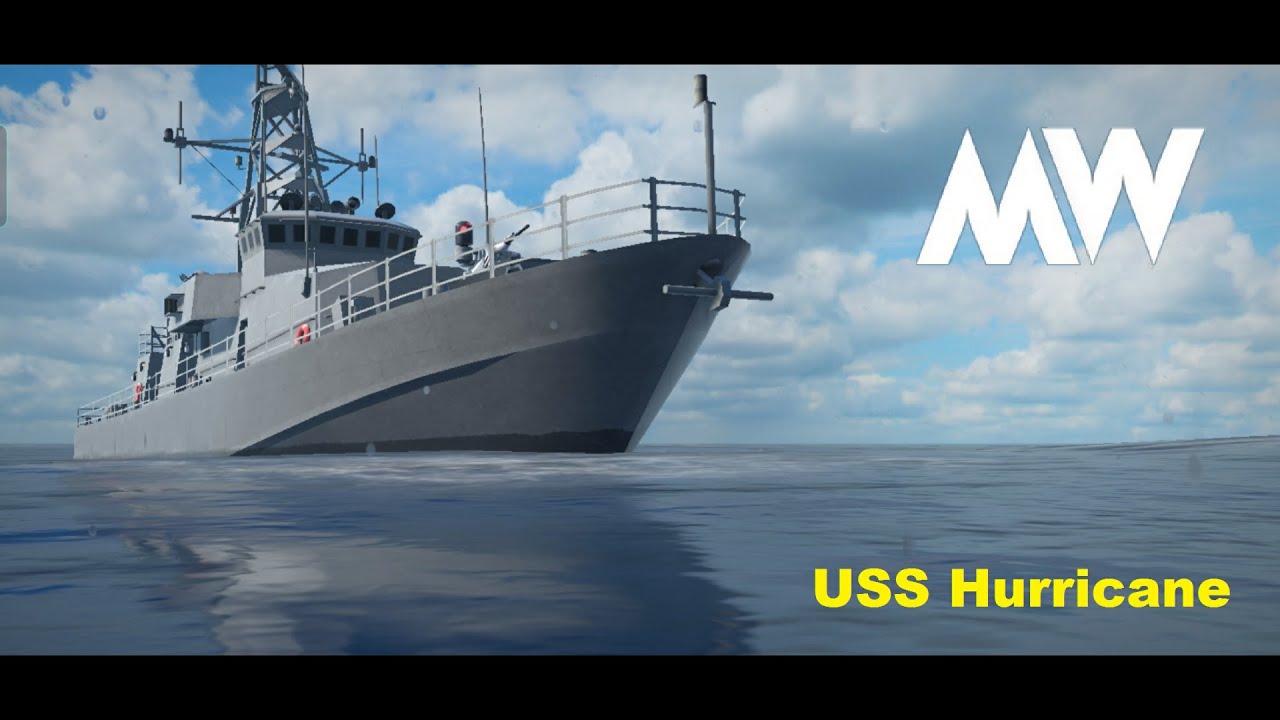 modern warships gameplay | USS Hurricane