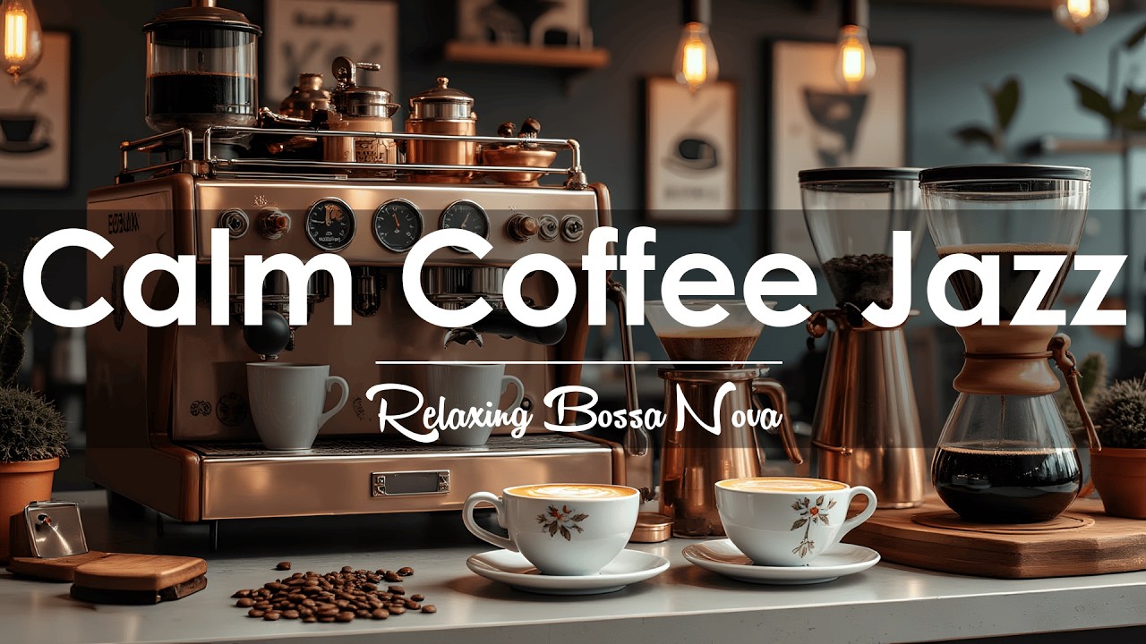 Calm Morning Coffee Jazz ☕ Relaxing Bossa Nova & Smooth Jazz for Study, Work and Focus