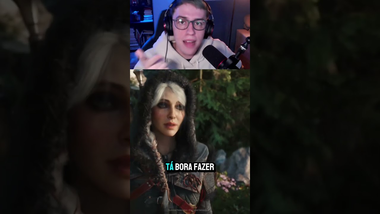 Esclarecendo a gameplay de The Witcher 4 #thewitcher #gamedev #epicgames