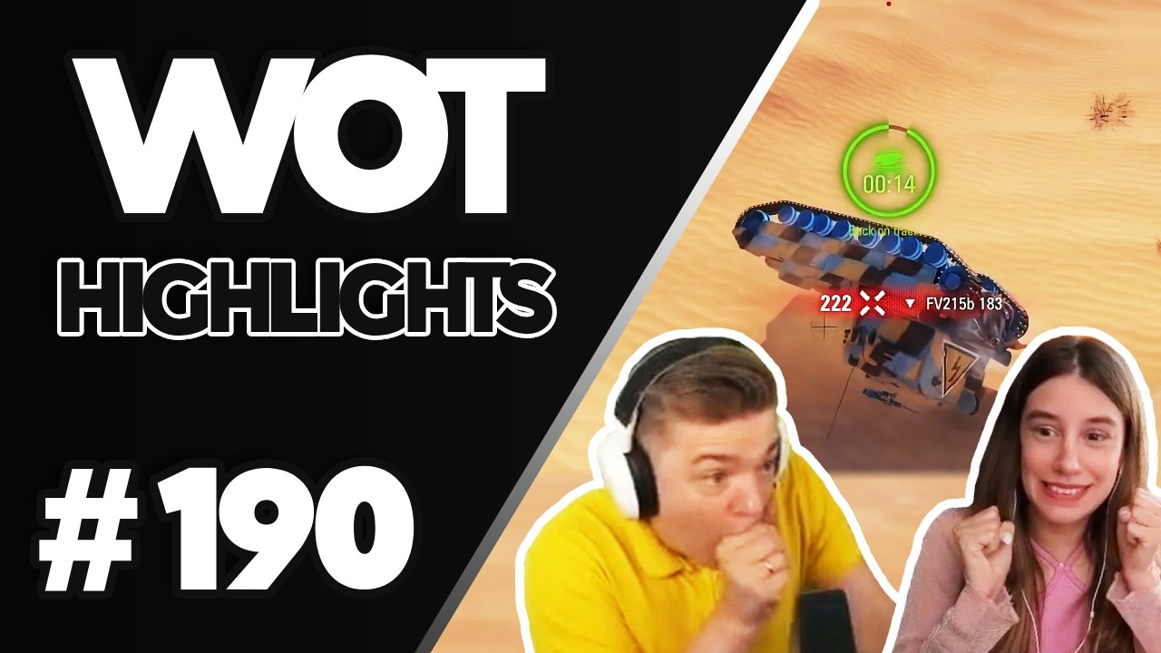 DRIVING SKILLS! 🚀✅ | Best Streamers Moments #190 | WoT Highlights | [World of Tanks]