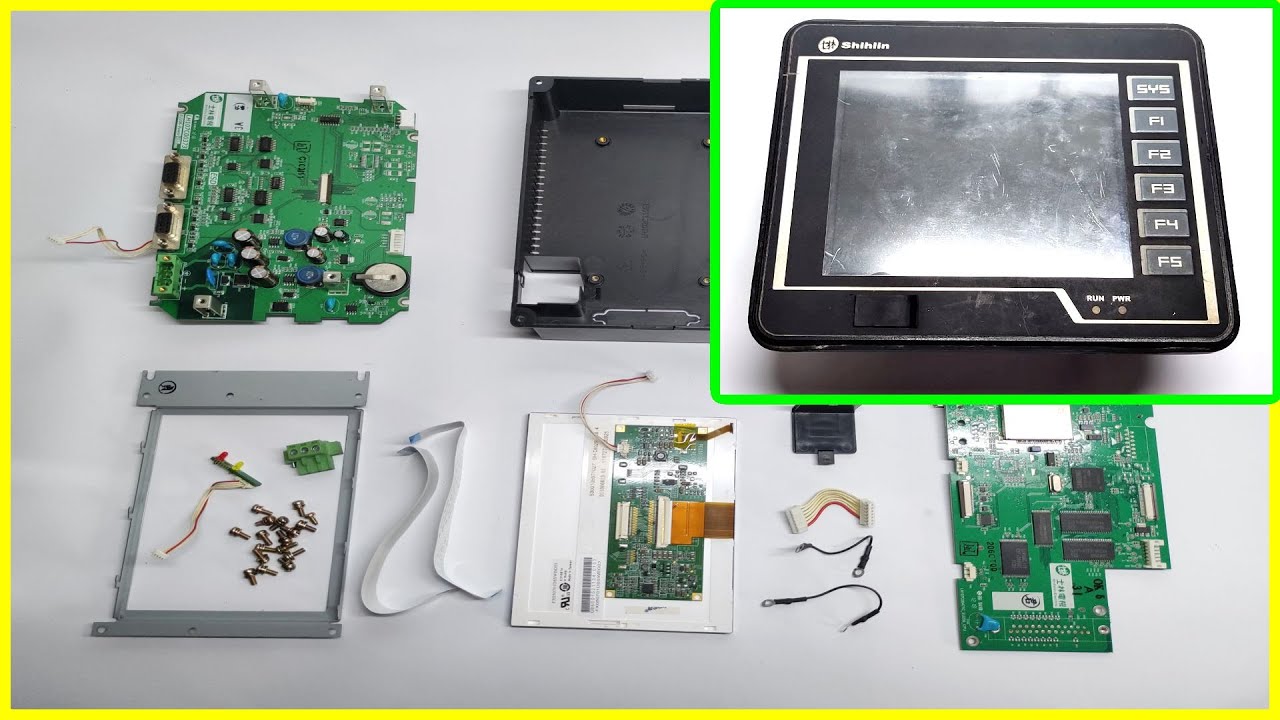 Shihlin EU206-CT00 - Discovery Inside The HMI  - Cấu tạo màn hình HMI Shihlin EU206-CT00