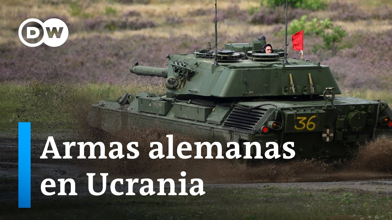 Alemania es el segundo mayor contribuyente de armas a Ucrania.