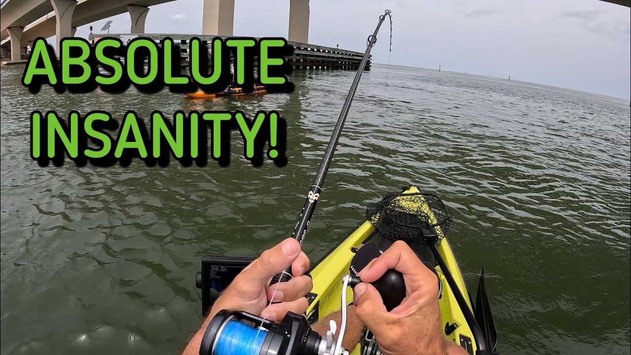 Client Trip! INSANE Day at Lesner Bridge Kayak Fishing Virginia Beach