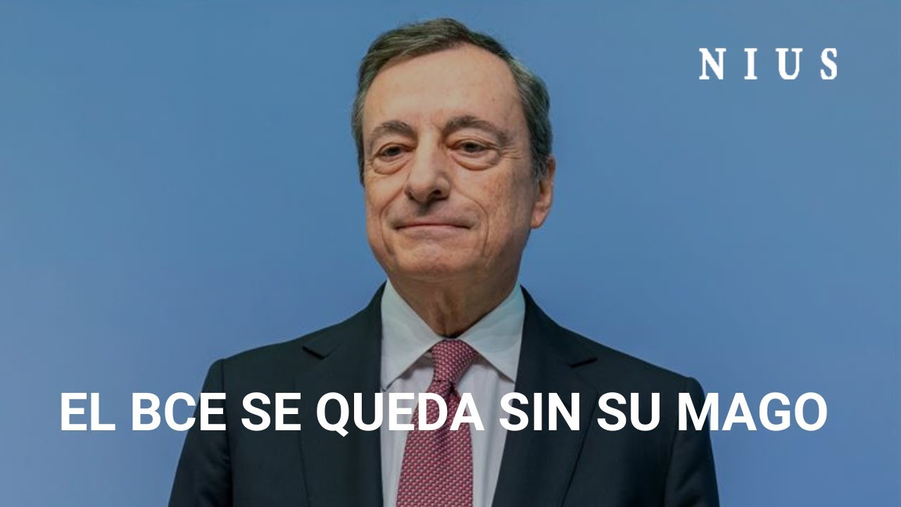 Mario Draghi: El BCE se queda sin su mago