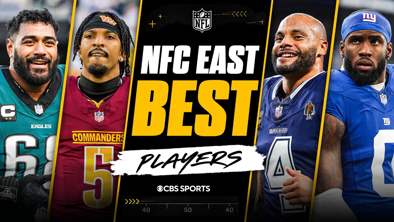 Who's the best player on each NFC east team entering 2026 season? | Prisco's Top 100 NFL Players