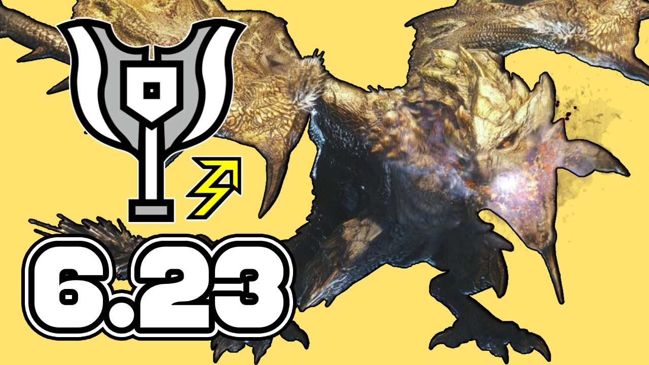 [MHR: Sunbreak ] Gold Rathian Lvl 300 Charge Blade Solo Freestyle 6.23 (Practice)