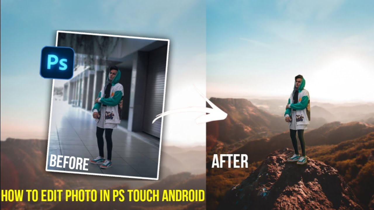 PHOTO EDITING IN PS TOUCH HOW TO EDIT PHOTO LIKE KELLENSWORLD PS TOUCH TUTORIAL
