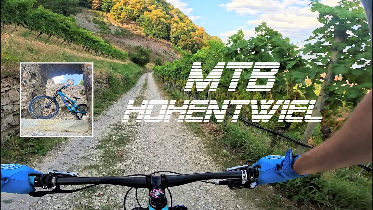 MTB im Hegau - Mit dem Mountainbike auf dem Hohentwiel - GoPro 11 4K