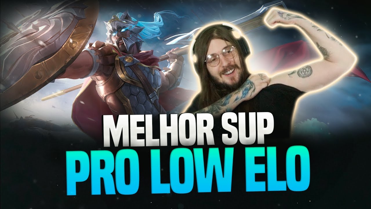 O SUPORTE MAIS ROUBADO PRO PRATA! LEAGUE OF LEGENDS!