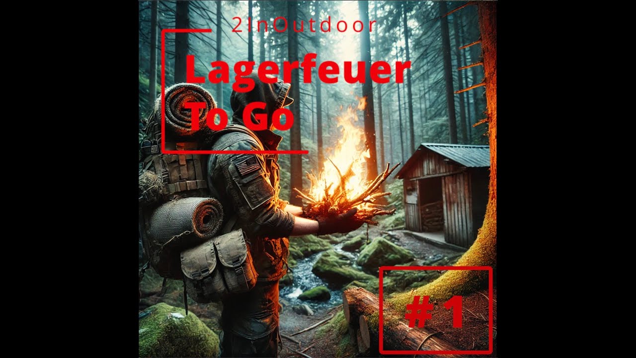 Schnelles Lagerfeuer To Go / Outdoor Hacks #1