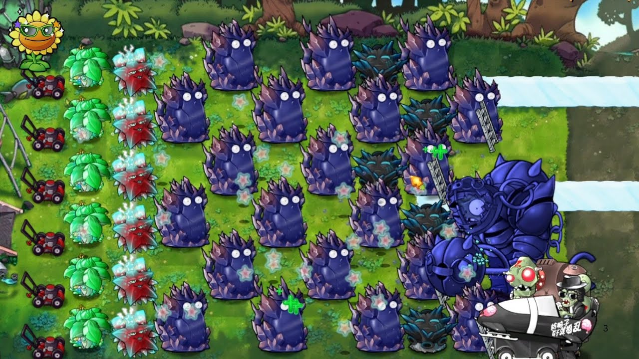 PvZ Fusion : Plants Uniq Trap vs All Zombies #12